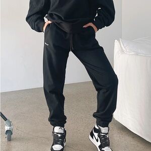 Women's Black Jogger Pants